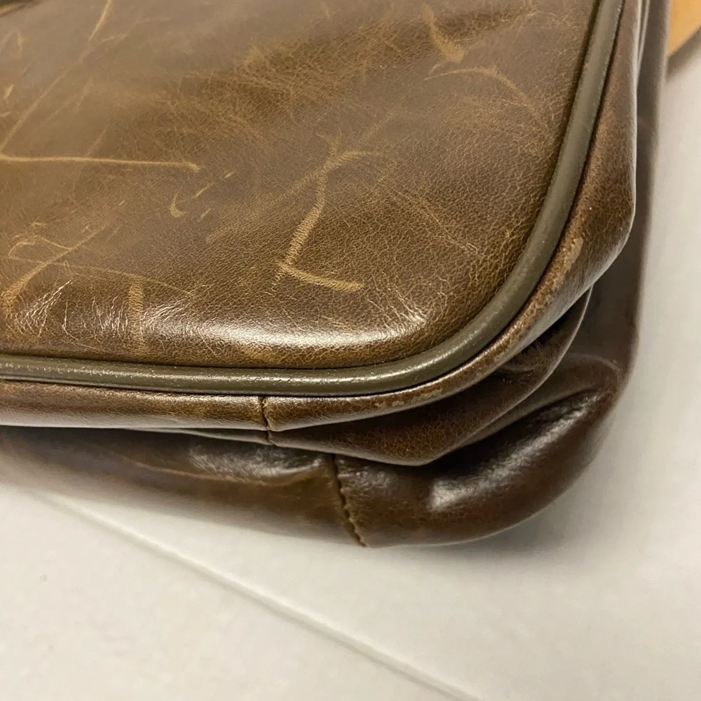 Piquadro Leather Lap Top Bag